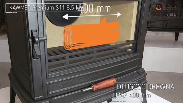 Piec wolnostojący KAWMET Premium PROMETEUS S11 ECO смотреть онлайн
