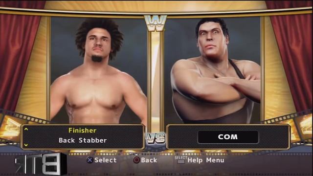 WWE Legends Of Wrestlemania Character Select Screen Including Imported SVR 2009 Superstars Roster смотреть онлайн