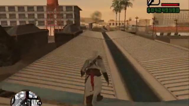 Gta Sa Assassin's Creed Altair skin смотреть онлайн