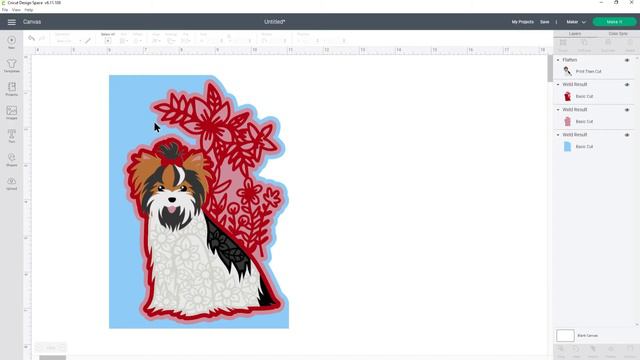 Advanced Side Edge Cards in Cricut Design Space [SVG School Ep 10] смотреть онлайн