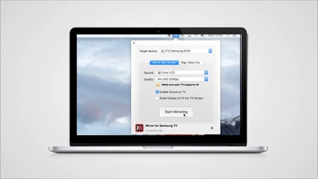 Mirror your Macbook wirelessly to Samsung Smart TV (without AppleTV or AirPlay) смотреть онлайн