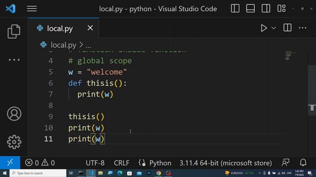 python Scope for Beginner(Basic Info) смотреть онлайн