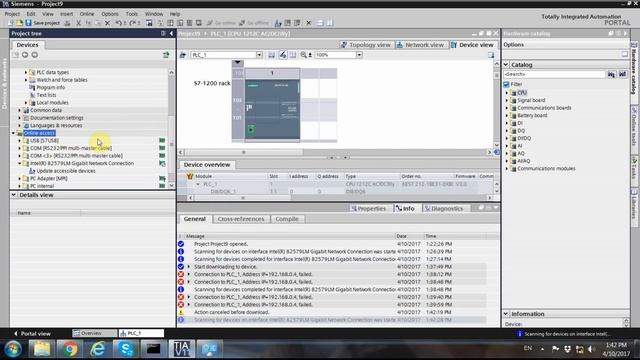 Siemens: Assigning IP address to S7-1212C PLC in TIA V11 #siemens #s71200 #ipaddress #plcprogrammin смотреть онлайн