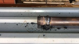 Как соединить трубу ПВХ с металлической? Приварить резьбу к трубе!!!