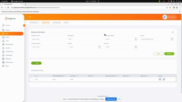 Orangehrm Opensource Selenium Automation смотреть онлайн