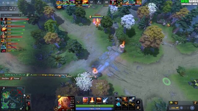 Ultimate Mid Guide [Lina] Vs Queen Of Pain Full Magical Damage Build With Rework Aghanim's Scepter смотреть онлайн