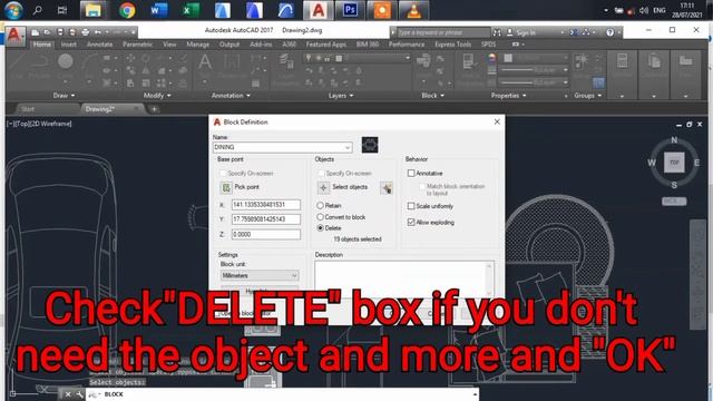 AutoCAD: Creating blocks from ArchiCAD PDF. смотреть онлайн