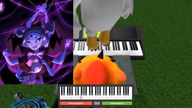 Undertale OST - Spider Dance | [Roblox Piano] [Calm] смотреть онлайн