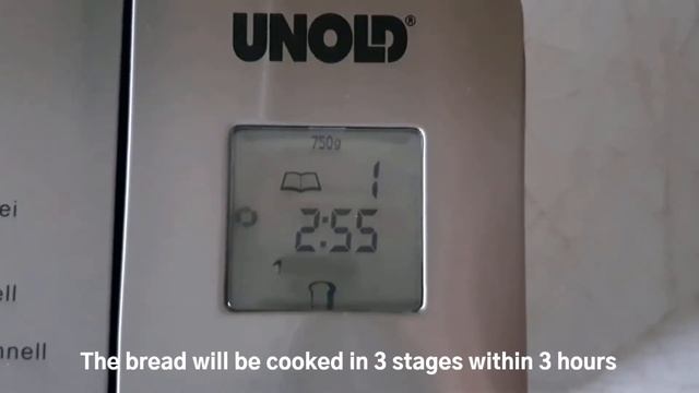 Baking fluffiest white bread using Unold 68456 Backmeister bread maker смотреть онлайн