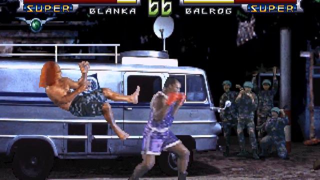 Street Fighter: The Movie (PS1/Playstation 1995) - Blanka [Street Battle Mode: Playthrough/LongPlay смотреть онлайн