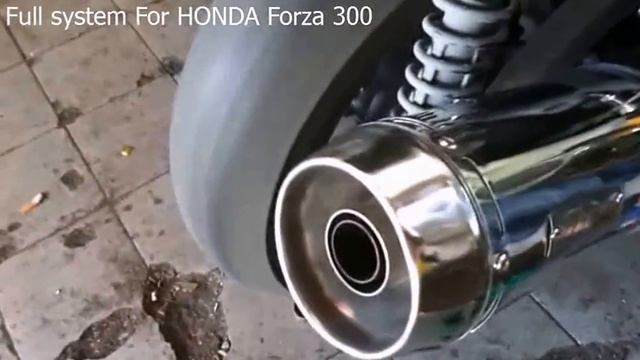MAC-MRD Full system for HONDA FORZA 300 (MF12) By Bigscooter Shop смотреть онлайн