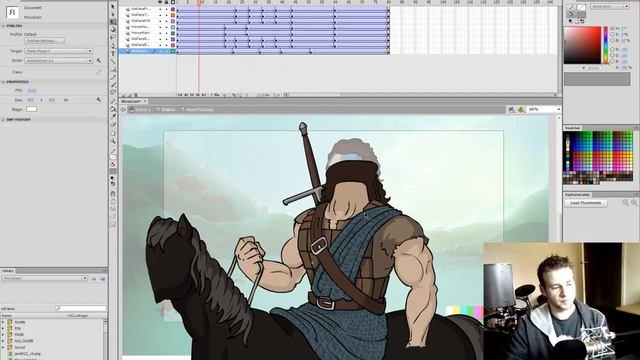Making a Flash Toon from Start to Finish! смотреть онлайн