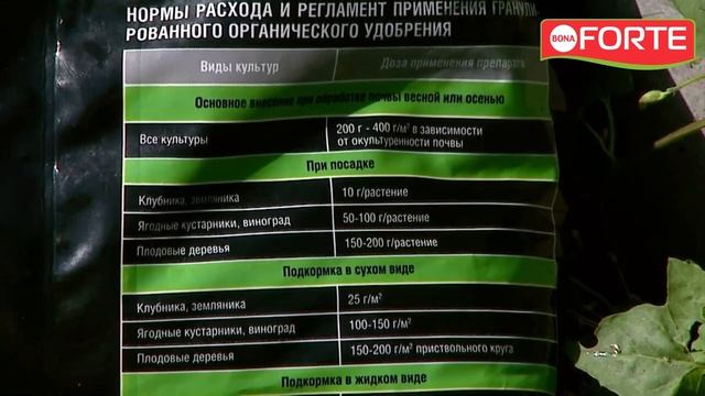 Органическое гранулированное удобрение для ягод Суперягоды. Результаты удобрения малины смотреть онлайн