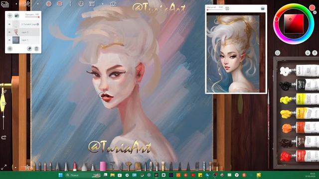 Стрим 07.05.2023 Рисую в Realistic Paint Studio смотреть онлайн