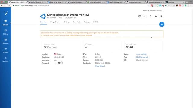 Deploy React Web App to Vultr смотреть онлайн