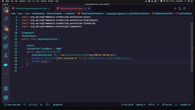 SpringBoot Task Scheduler - Bahasa Indonesia смотреть онлайн
