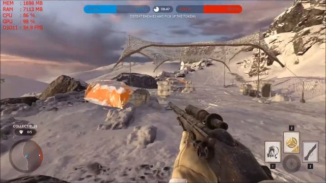 Star Wars Battlefront Intel Q9550 3.5GHZ GTX 1050 2GB смотреть онлайн