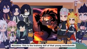 Hashiras react to Tanjiro Kamado • KNY reaction Gacha Club gcrv