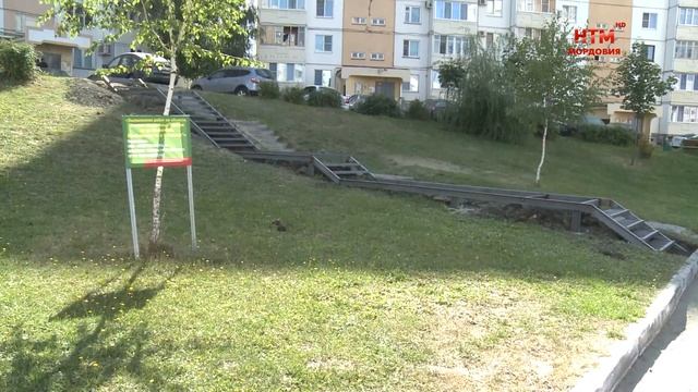 Монтаж лестниц по улицам Солнечная и Лямбирское шоссе смотреть онлайн