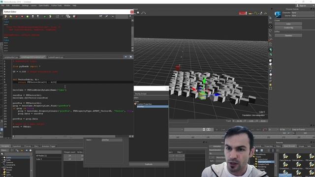 Python Script Device in MotionBuilder, Creating a Simple Simulation смотреть онлайн