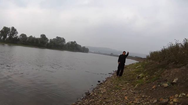 Утренняя пробежка вдоль реки Ай в Лагерево для встряски животов (третий день) смотреть онлайн