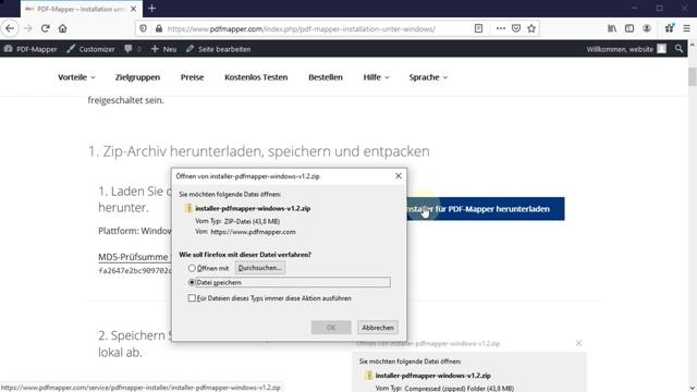 PDF-Mapper Download des Windows-Installers смотреть онлайн
