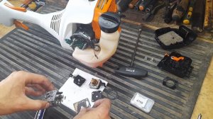 Stihl fs 38 - глохнет при нажатии на газ, не развивает обороты