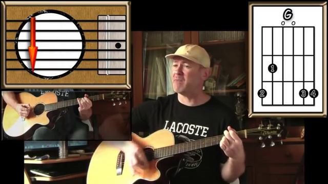 Sugar Sugar - The Archies - Acoustic Guitar Lesson (easy-ish)