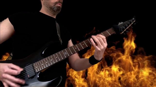 LAG HELLFEST - EMG 81/89 : a guitar from Hell !!! FEARED COVER war feeding war смотреть онлайн