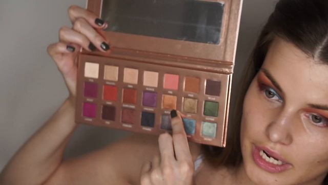 Summery Smokey Eye Tutorial w. O.TWO.O Darling Palette | HelenVarik смотреть онлайн