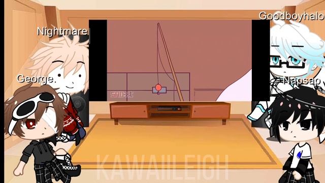 Nightmare Team Reacts To Originals + Goodboyhalo || Dream Team || Gacha Club || смотреть онлайн