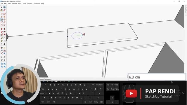 Modern Kitchen Set Minimalis | Sketchup Tutorial смотреть онлайн