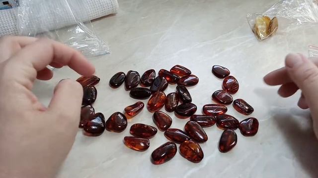 Посылка с янтарём. Нашла классный магазин натуральных камней. смотреть онлайн