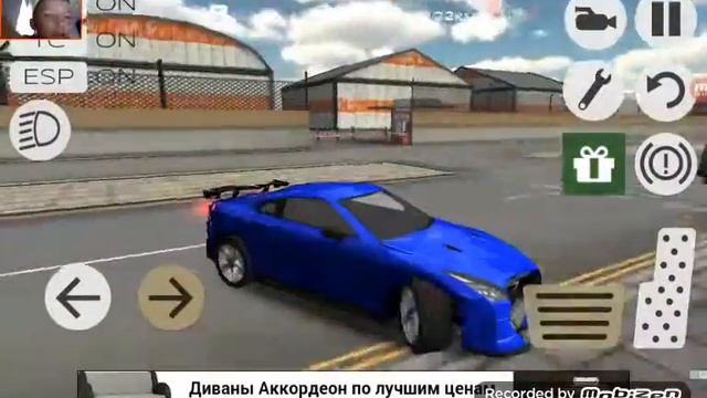 Играем в симулятор гонок!!!!!