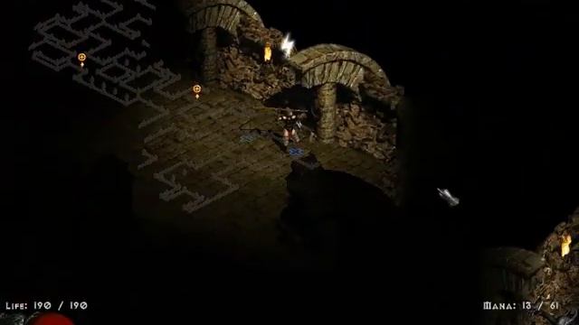 Diablo 2 v1.3 Amazon - Radament's Lair - Act 2 смотреть онлайн