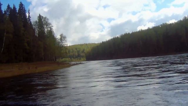 Сплав по Усьве от урочища "Нижняя Усьва" до устья. смотреть онлайн