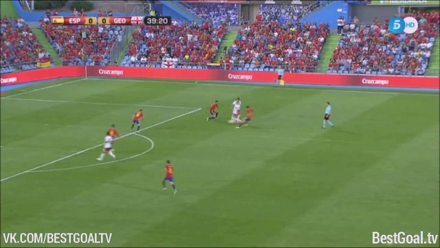 Испания 0:1 Грузия. Обзор матча и видео голов смотреть онлайн