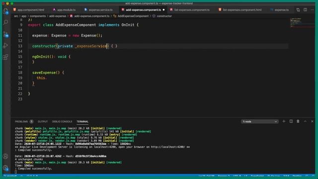 10 Angular 9 and Spring Boot CRUD Tutorial - Create angular service method to make HTTP POST reques смотреть онлайн