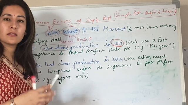 Simple Past Tense Part 2 (Common Errors of Simple Past)@Gurungs смотреть онлайн