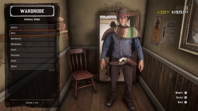 Red Dead Redemption 2 javier rdr 1 outfit and poncho outfit tutorial смотреть онлайн