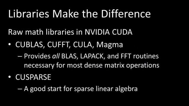 AccelerEyes Webinar - Arrayfire Training - OpenCL and CUDA Tradeoffs and Comparisons смотреть онлайн