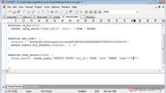PHP Tutorials Full URL Shortener Part 6 8 смотреть онлайн