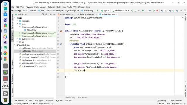 Manampilkan Gambar Dari URL Dengan Menggunakan Librari Glide dan Picasso смотреть онлайн
