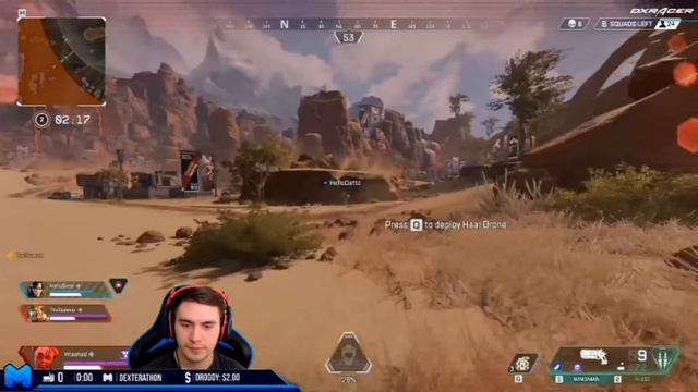 Destroying with Lifeline in Apex Legends: 15 Kill Apex Legends Victory смотреть онлайн