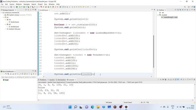 Java Collection Framework - SET смотреть онлайн