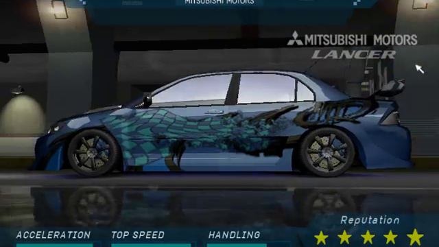 Need for Speed Underground 1: My custom cars. смотреть онлайн