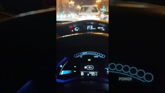 Зимой мой Ниссан Лиф в Хабаровске проезжает +-50 км. Объясняю почему. смотреть онлайн