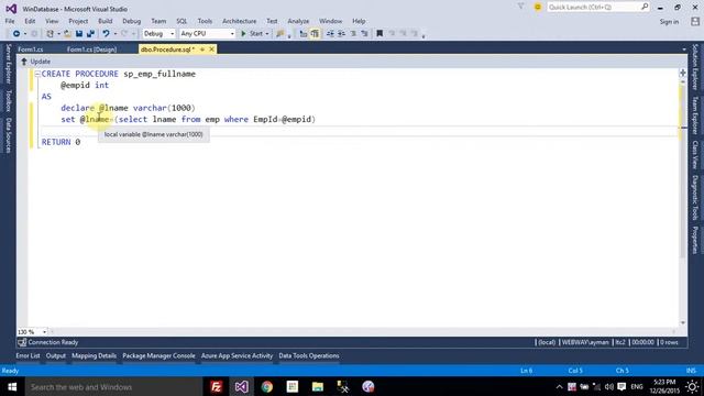 دورة قواعد البيانات Microsoft SQL Server 2012 - الدرس الحادى والعشرون - Stored Procedure смотреть онлайн