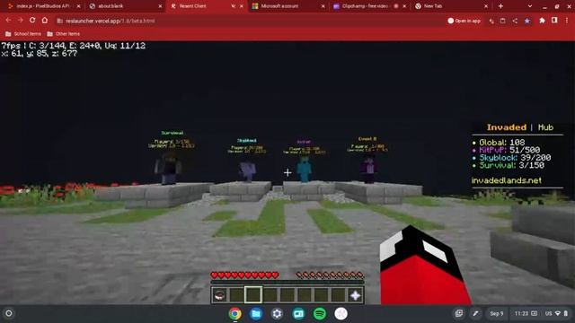 How To play JAVA server In browser (EAGLERCRAFT 1.8.8!) смотреть онлайн