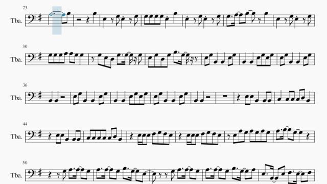 Tuba Sheet Music: How to play Queencard by GI DLE смотреть онлайн